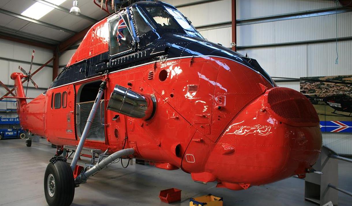 Helicopter Museum Visit WestonsuperMare